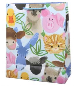 SAC CADEAU MOYEN - ANIMAUX MIGNONS